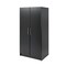 65-Inch Freestanding Tall Cabinet with Clothing Rod and Shelves for Bedroom or Kitchen Storage
